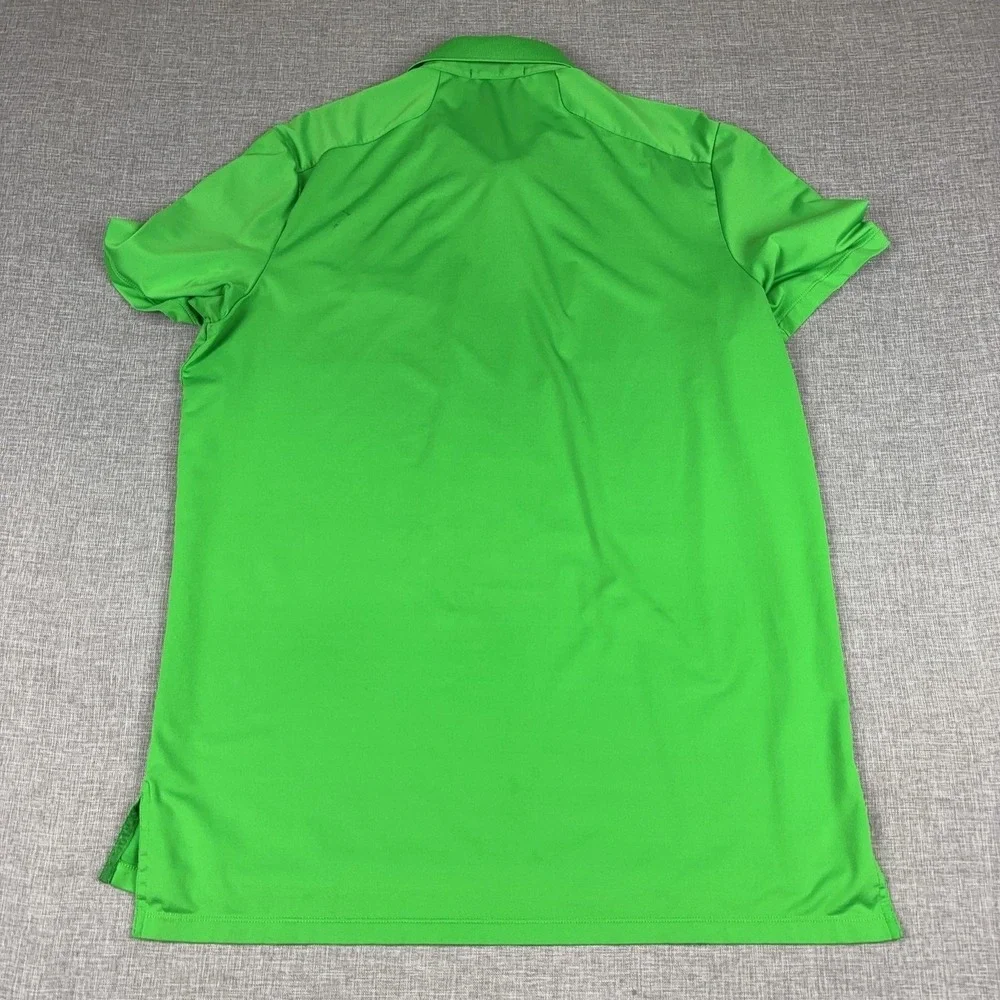 RLX Ralph Lauren Polo Shirt Mens L Green RSM Classic Golf Jersey Short Sleeve